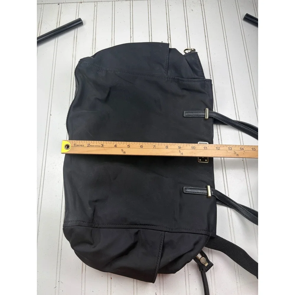 Kate Spade New York Black Nylon Baby Bag Diaper Tote Shoulder Bag